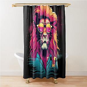 Beverly Hills Cop Lion Edition Shower Curtain