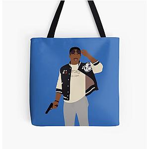 Vintage Style - Beverly Hills Cop - Digital Vector T-Shirt All Over Print Tote Bag