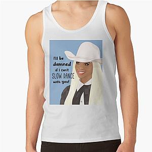 Beyonce I'll be damned if I can't slow dance with you Texas Hold Em  Tank Top