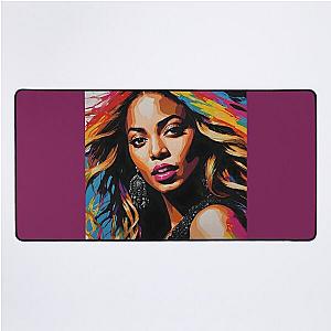 Beyonce Portrait v3 Desk Mat