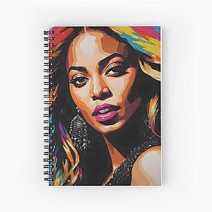 Beyonce Portrait v3 Spiral Notebook