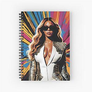 Beyonce Portrait v2 Spiral Notebook