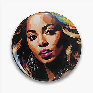 Beyonce Portrait v3 Pin