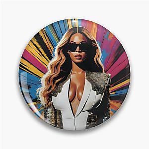 Beyonce Portrait v2 Pin