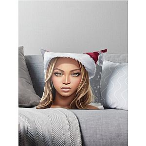 Christmas Beyonce Throw Pillow