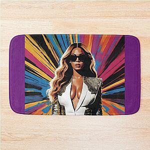 Beyonce Portrait v2 Bath Mat