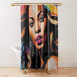 Beyonce Portrait v3 Shower Curtain