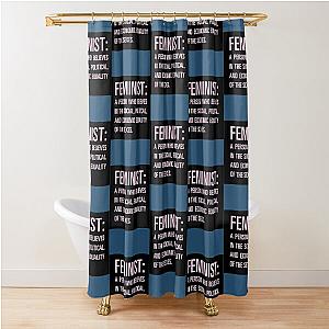 Beyonce Feminist Shower Curtain