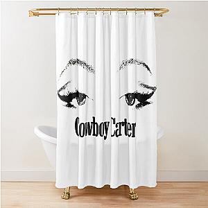 Beyonce Cowboy Carter Eyes Shower Curtain