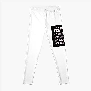 Beyonce Feminist Leggings