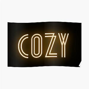 Cozy beyonce lyrics Poster RB1807