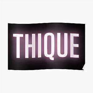 thique beyonce lyrics Poster RB1807