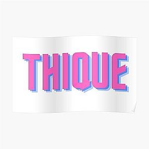 thique beyonce lyrics Poster RB1807