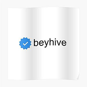 Verified BeyHive (Beyonce Fan) Poster RB1807