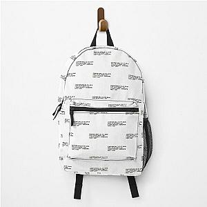 Cozy beyonce lyrics  Backpack RB1807