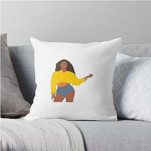 beyonce outline Throw Pillow RB1807