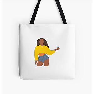 beyonce outline All Over Print Tote Bag RB1807