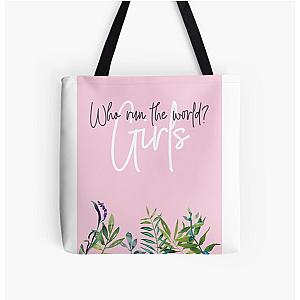 Beyonce - Who run the world? Girls All Over Print Tote Bag RB1807