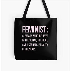 Beyonce Feminist All Over Print Tote Bag RB1807