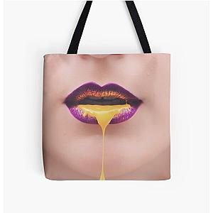 beyonce mouth All Over Print Tote Bag RB1807