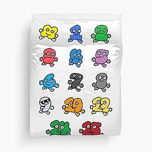 All Algebralien Pack BFDI Duvet Cover