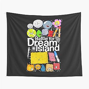 BFDI Poster Black Relaxed Fit Tapestry