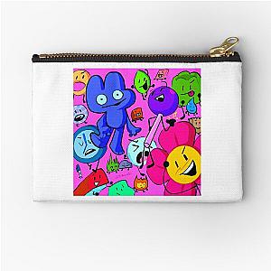 BFDI Character Mix Zipper Pouch