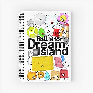 BFDI Poster White Spiral Notebook