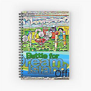 a BFDI Spiral Notebook