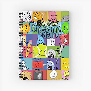 BFDI Cast Photo Spiral Notebook