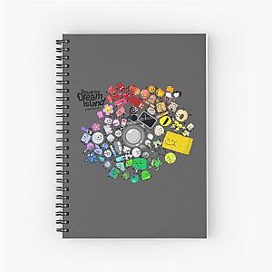 Battle for Dream Island Cast Mural Spiral Notebook