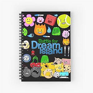 Battle For Dream Island Spiral Notebook