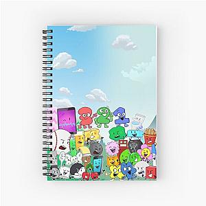 BFDI x Inanimate Insanity Spiral Notebook