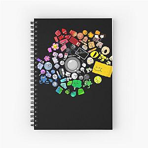 Battle for Dream Island Cast Mural Spiral Notebook