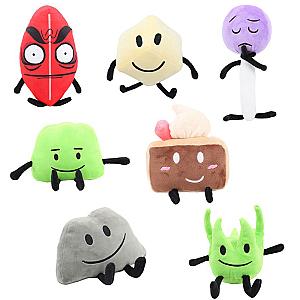 15-30cm Set of 5pcs 7pcs Battle for Dream Island Characters BFDI Plush