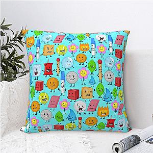 BFDI Characters Print Square Pillowcase Cushion Cover
