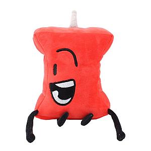 20cm Red Pin Battle for Dream Island BFDI Plush