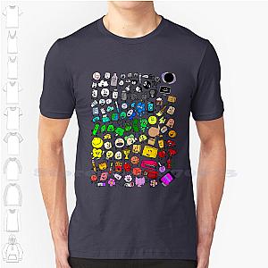 BFDI Inanimate All Characters Cool Design T-Shirt