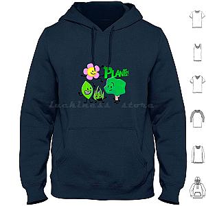 BFDI Plant Characters Battle For Dream Island Hoodie