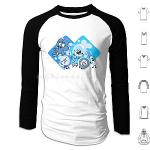 BFDI True Blue Friends Characters Battle For Dream Island Long Sleeve