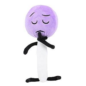 20cm Purple White Lollipop Battle for Dream Island BFDI Plush