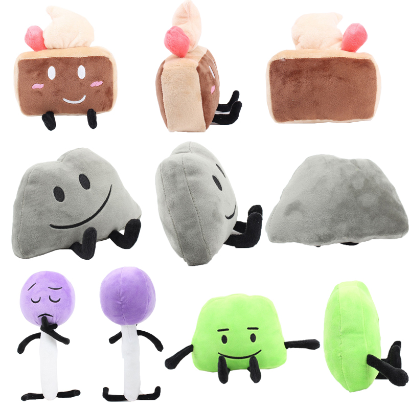 15-30cm Set Of 5pcs 7pcs Battle For Dream Island Characters BFDI Plush ...