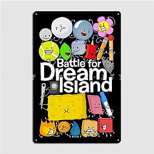 BFDI Black Battle For Dream Island Sign Posters