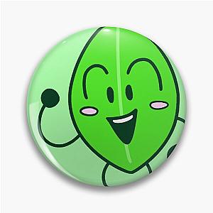 BFDI Leafy Green Battle For Dream Island Soft Button Pin