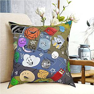 Battle For Dream Island BFDI Square Pillowcase