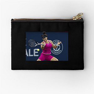 Bianca's Fight is Fierce Bianca Andreescu Zipper Pouches