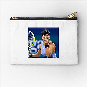 Queen Bianca Takes the Net Bianca Andreescu Zipper Pouches