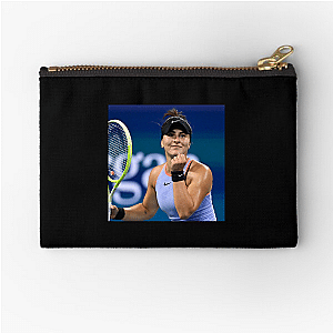 Queen Bianca Takes the Net Bianca Andreescu Zipper Pouches