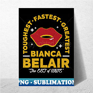 Royal Rumble Winner Bianca Belair Bianca Belair Posters