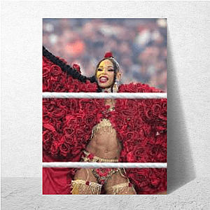 Braided Brawler Bianca Belair Bianca Belair Posters